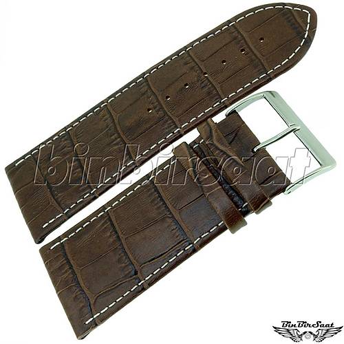 BANDCO BUFFALO Hakiki Deri 30mm Saat Kordonu BND3028M-1C  4 Renk Seenek
