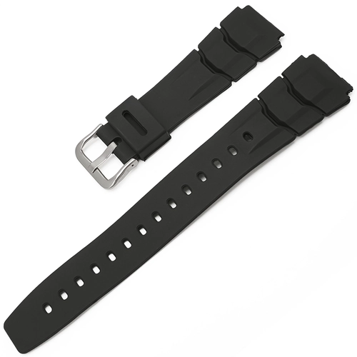 Casio Uyumlu P.U Saat Kordonu (20mm � Siyah)