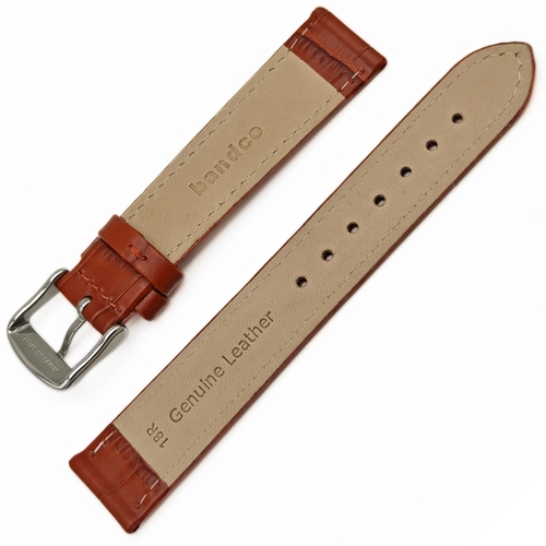 Bandco Classical Hakiki Deri Kroko Saat Kay��� 18mm