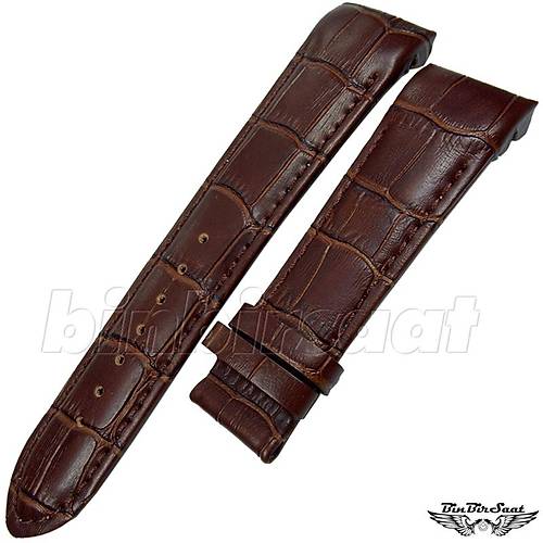 Tissot Uyumlu Hakiki Deri Kavisli Saat Kordonu 23mm lsn Dikkate Alarak Sipari Geiniz