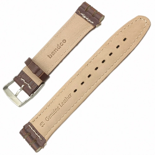 BANDCO SWATCH UYUMLU 19MM Hakiki Deri Saat Kordonu BANDCO19M-5