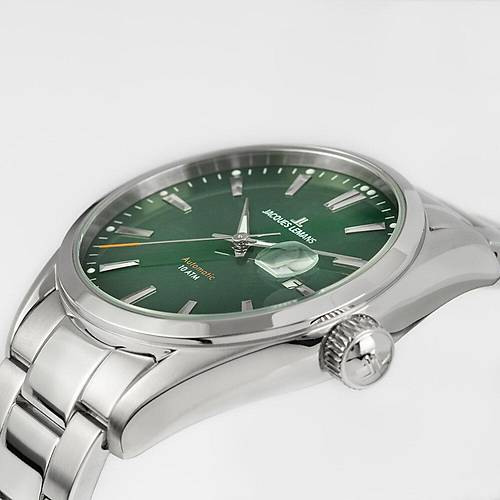 JACQUES LEMANS DERBY AUTOMATIC 1-1846.1F ERKEK KOL SAAT�
