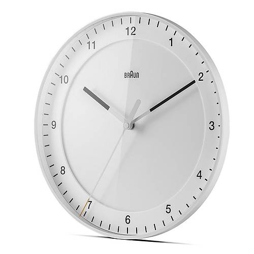 BRAUN BC17W BEYAZ DUVAR SAAT�