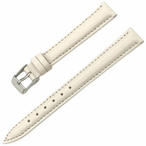 Saat Kordonu Hakiki Deri Yerli retim 14mm Bej Desensiz
