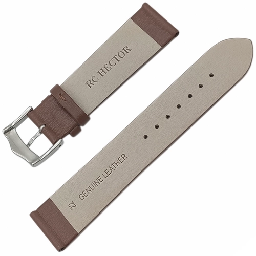 RC Hector Hakiki Deri 22mm Saat Kay Kahverengi Klasik