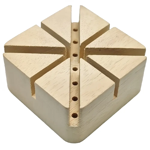 RUIHUA Ah�ap Saat Kordonu K�saltma ve Sabitleme Sehpas� (6x6cm)