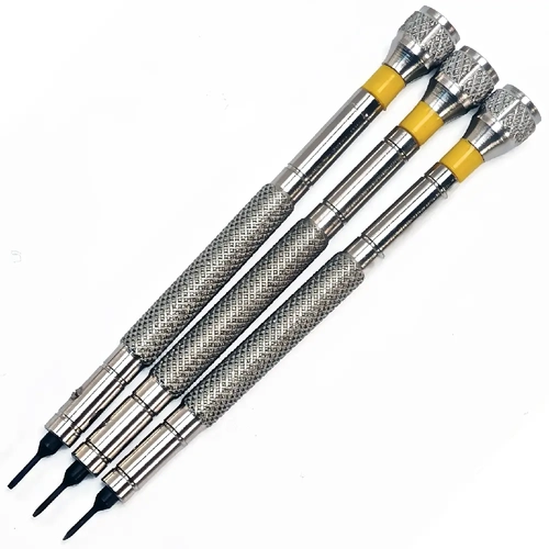 Profesyonel Vidal� Siyah �elik U�lu Saat�i Tornavidas� (0.8mm)