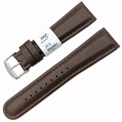 ZRC (Zuccolo Rochet & Cie) Saat Kordonu Hakiki Deri 24x20mm Aquacalf
