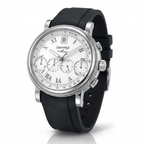 Seiko Premier Uyumlu Kavisli Ba�l�k Siyah 20mm Silikon Kordon