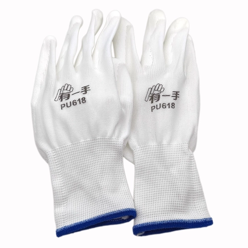 PU618 Antistatik Koruyucu Hassas �al��ma Eldiveni � Beyaz