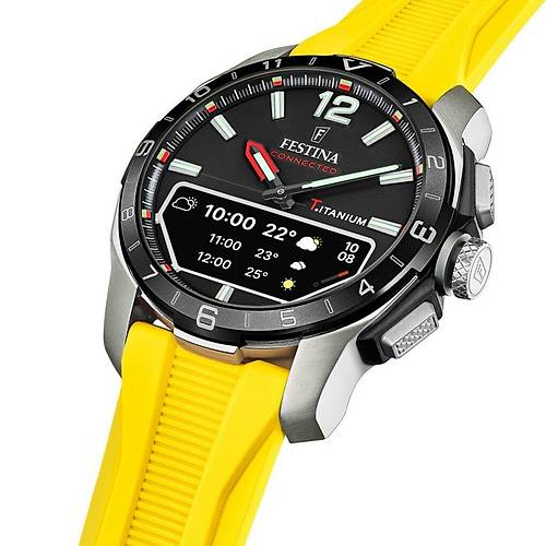 FESTINA F23000/A CONNECTED D YELLOW ERKEK KOL SAAT�
