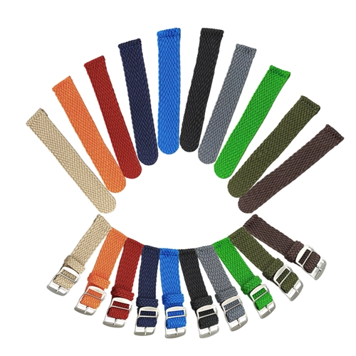 Hasr rg Tekstil Saat Kordonu  22mm   10 Renk Seenei