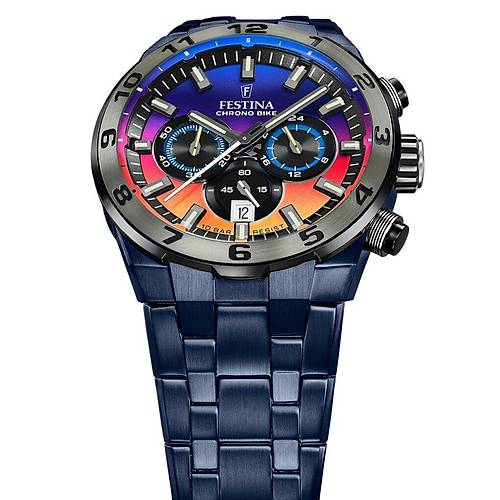 FESTINA F20709/1 CHRONO BIKE MULTICOLOR ERKEK KOL SAAT�