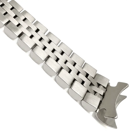 Premium Solid �elik Jubilee Saat Kordonu (20mm, G�m�� Renk) Rolex Uyumlu