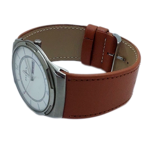 Skagen - SKW6304 Hakiki Deri Saat Kay��� �zel El Yap�m� �retim (Saatinizi G�ndermeniz Gerekli)