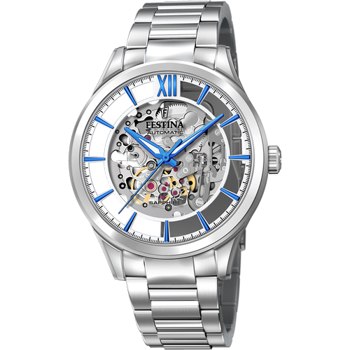 FESTINA F20630/2 AUTOMATIC SKELETON SAPPHIRE ERKEK KOL SAAT