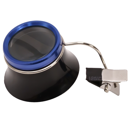 Saat�i Klipsli G�zl�k Tipi B�y�te� Lup 3X Tek Lens