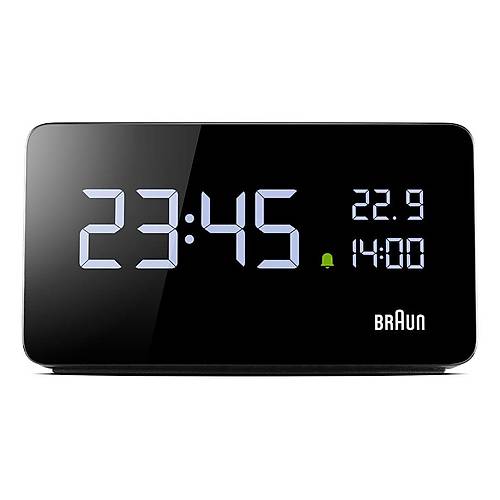 BRAUN BC20BEU SYAH DJTAL ALARMLI MASA SAATi