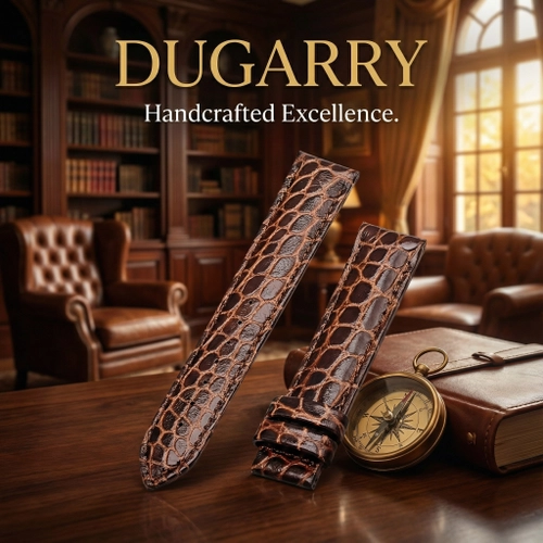 Dugarry Mississippi Brown Croco � Timsah Desen Kahverengi Deri Saat Kay���
