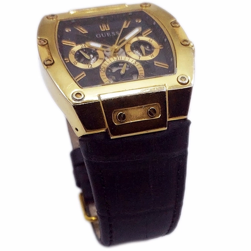 Guess - gw0202g1 Hakiki Deri Saat Kay zel El Yapm retim (Saatinizi Gndermeniz Gerekli)