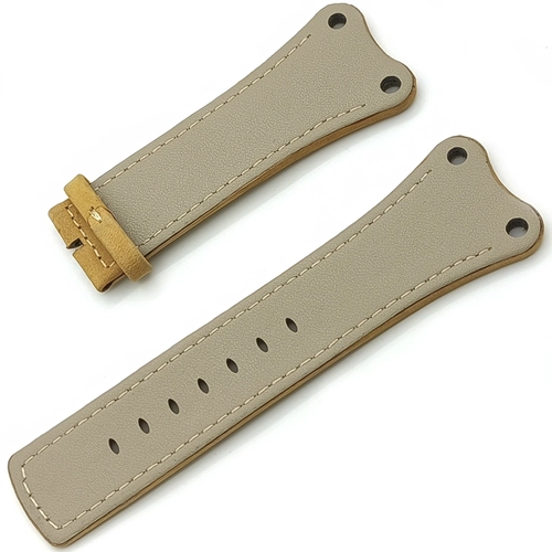 Tag Heuer Mclaren F1 Uyumlu Hakiki Deri Saat Kordonu Taba