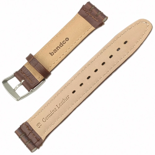BANDCO SWATCH UYUMLU 19MM Hakiki Deri Saat Kordonu BANDCO19M-31