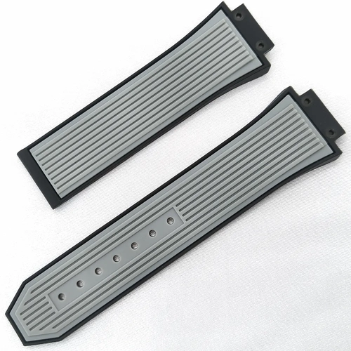 Hublot Sapphire Uyumlu Silikon Saat Kordonu - 22mm Klips