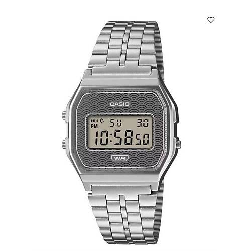 CASIO A159WEVJ-7DR RETRO ERKEK KOL SAAT�