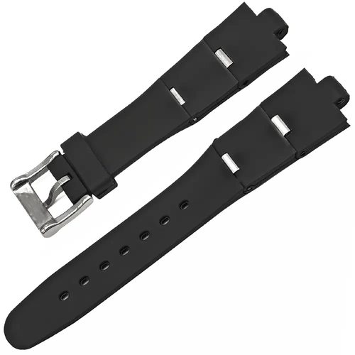 Bvlgari Diagono Scuba Diver Uyumlu Silikon Saat Kordonu - 21mm - �elik Renk