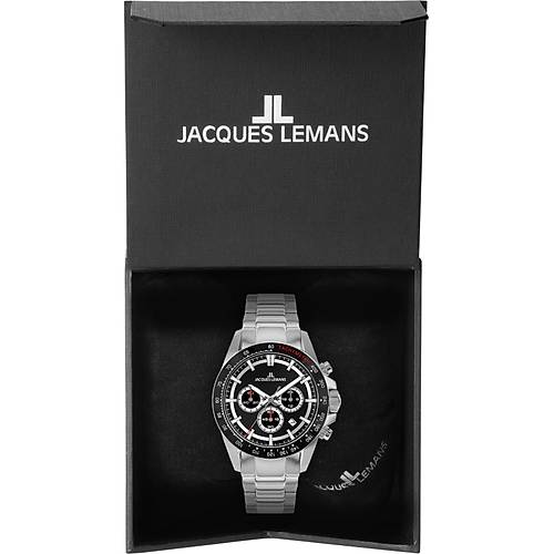 JACQUES LEMANS 1-2207A LIVERPOOL CHRONOGRAPH ERKEK KOL SAAT�