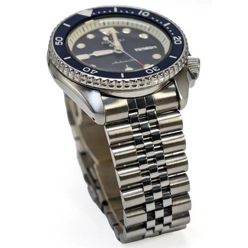 Universal 22mm Kavisli Jubilee Solid �elik Saat Kordonu