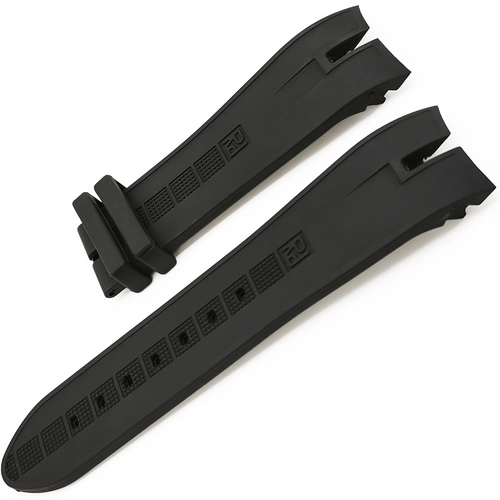 Roger Dubuis Uyumlu Siyah Silikon Saat Kordonu (26mm � Tokas�z)