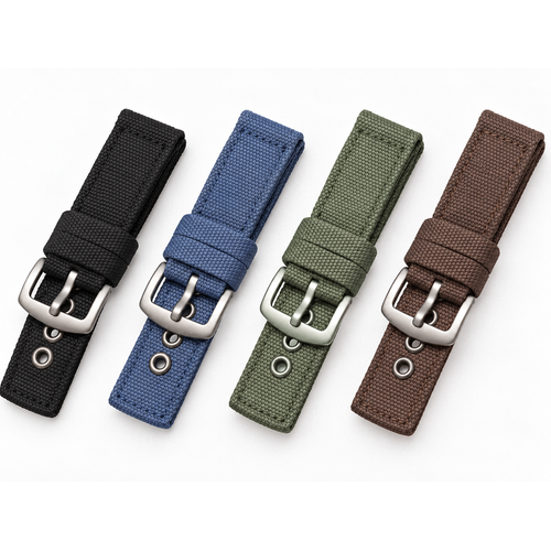 Chronexis 24 mm Kanvas Saat Kordonu � 4 Renk