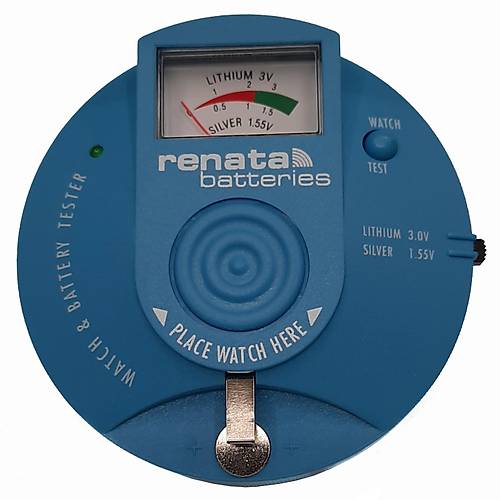 Renata BWT-94 Saat Pili Test ve Quartz Saat Makinesi Analizörü