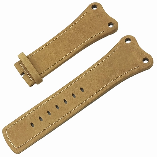 Tag Heuer Mclaren F1 Uyumlu Hakiki Deri Saat Kordonu Taba