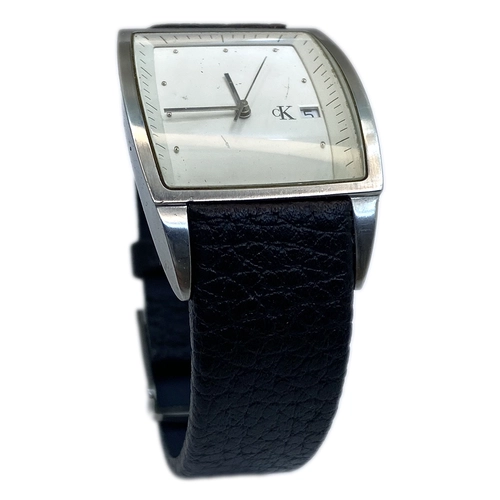 Calvin Klein - K30211 Hakiki Deri Saat Kay��� | �zel El Yap�m� �retim