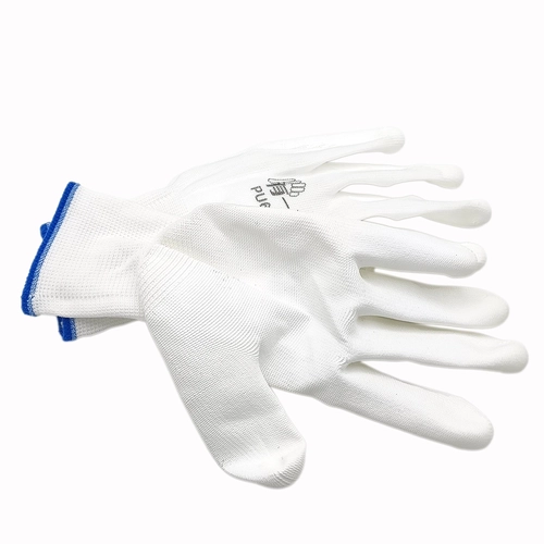 PU618 Antistatik Koruyucu Hassas �al��ma Eldiveni � Beyaz