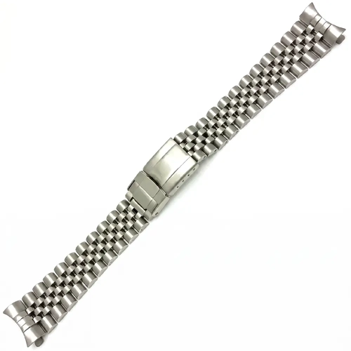 Premium Solid �elik Jubilee Saat Kordonu (20mm, G�m�� Renk) Rolex Uyumlu