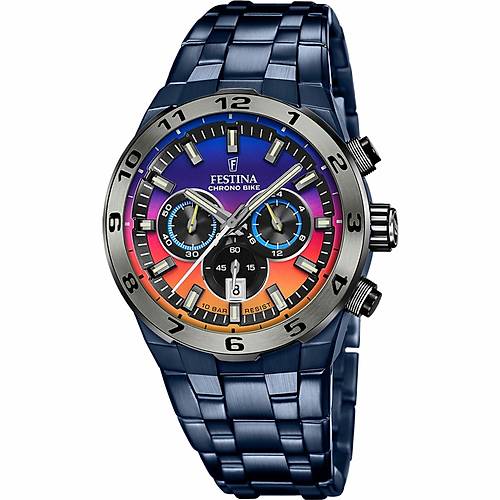 FESTINA F20709/1 CHRONO BIKE MULTICOLOR ERKEK KOL SAAT�