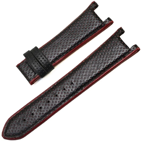 Dugarry - Versace VRSCVE1D01220 Uyumlu �zel Kesim El Yap�m� Deri Saat Kay���
