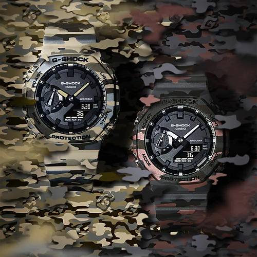 CASIO GA-2100CM-5ADR ERKEK KOL SAAT�