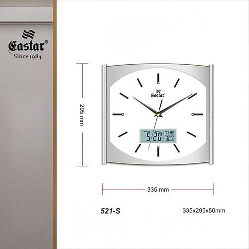 Eastar A521 S Bombe Caml� Duvar Saati