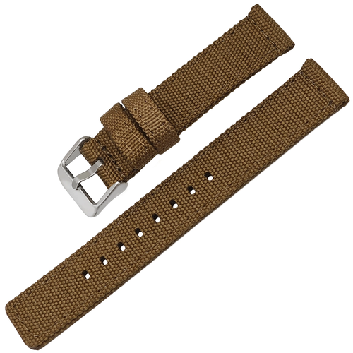 Kanvas Saat Kordonu 24mm 7 Renk Se�enekli Tekstil �rg� Dokuma