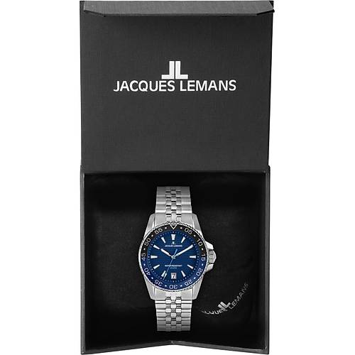 JACQUES LEMANS 1-2205I LIVERPOOL DIVER ERKEK KOL SAAT�