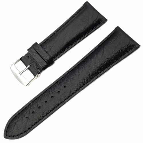 RC Hector Hakiki Deri A Kalite Saat Kordonu 24x20mm Siyah