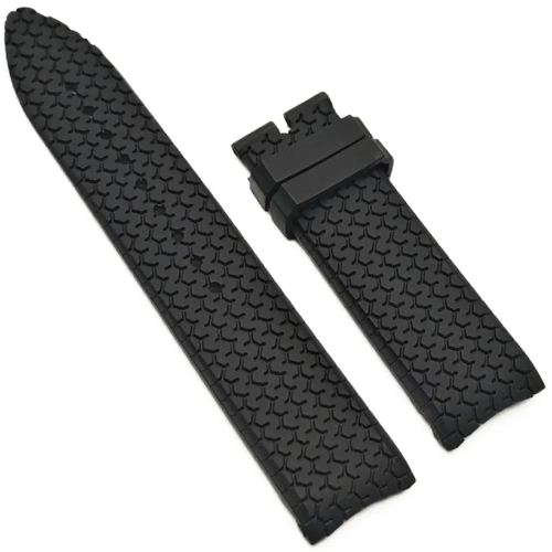 Chopard Modeli Saatlere Uyumlu Silikon Saat Kordonu 23mm