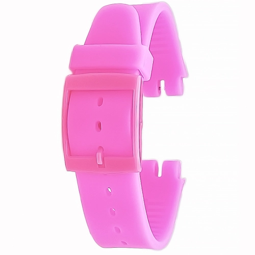 Swatch Uyumlu 19 mm Soft Touch Rubber Silikon Saat Kordonu