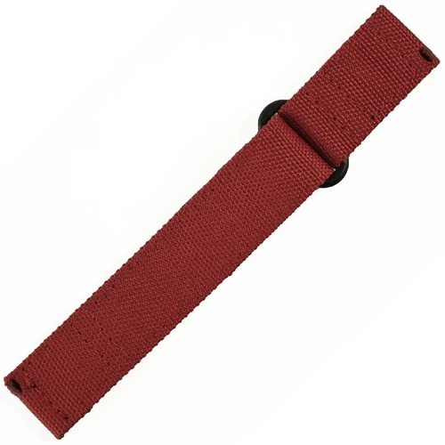 20mm / 22mm Ak�ll� Pimli Taktik Velcro Kanvas Saat Kordonu � Deri Detayl� C�rtl� Spor Kay��