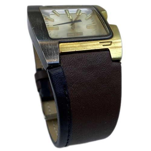 Diesel - DZ-4081 Hakiki Deri Saat Kay��� | �zel El Yap�m� �retim