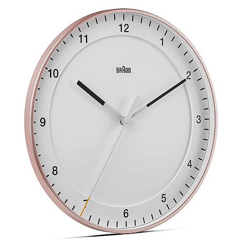 BRAUN BC17PW BEYAZ DUVAR SAAT�